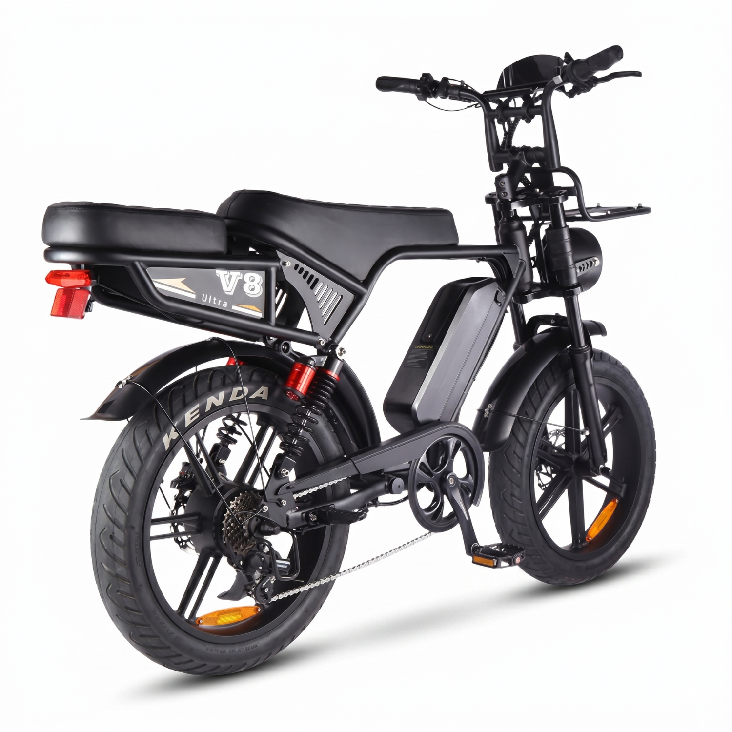 Fatbike V8 Ultra Max - Doppelakku