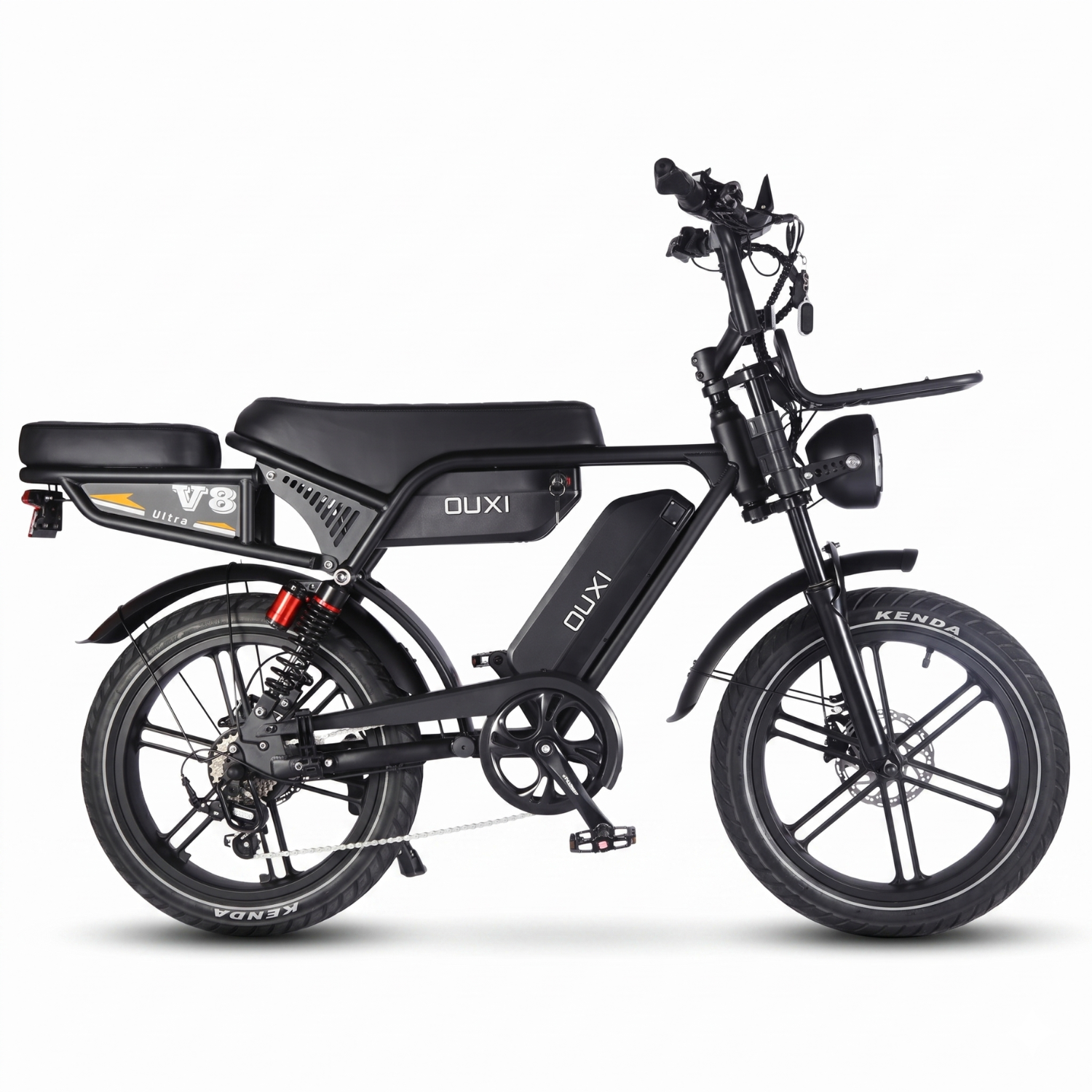 Fatbike V8 Ultra Max - Doppelakku