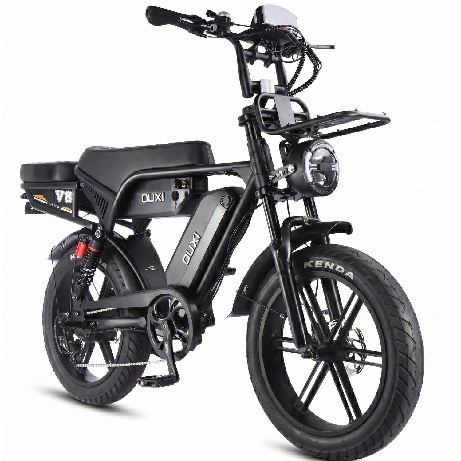 Fatbike V8 Ultra Max - Doppelakku